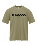 RUNGOOD Classic Tee - Light Olive/Black