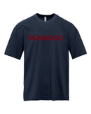 RUNGOOD Classic Tee - Midnight Navy/Maroon