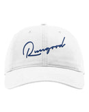 RUNGOOD Signature Dad Hat - White