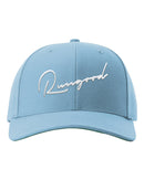 RUNGOOD Signature Snapback Hat - Columbia Blue