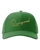RUNGOOD Signature Snapback Hat - Kelly Green